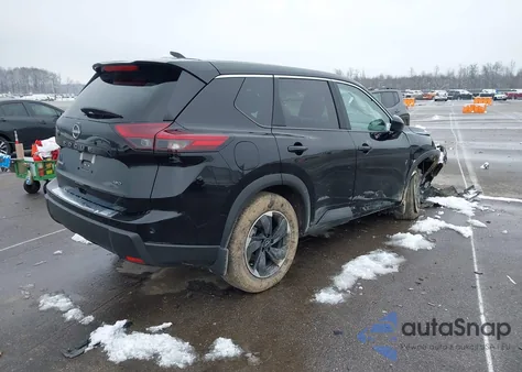 2025 Nissan Rogue Sv Intelligent Awd from USA, damaged, VIN 5N1BT3BB8SC852237